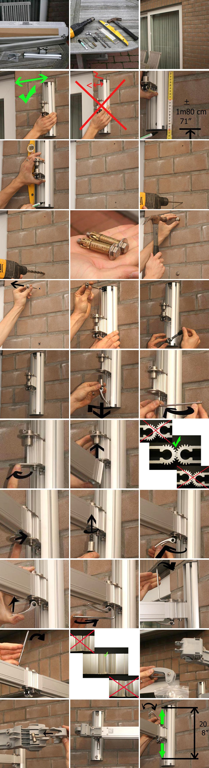 Arm installation