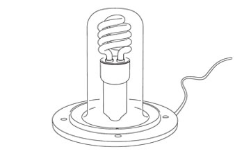 Standard KIT with energy saving bulb 20W
