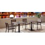 Mediterranea textylene armchair, color: brown