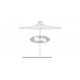 Infina square umbrella, 300 x 300 cm with protection cover