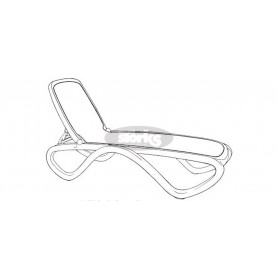 Omega sunlounger Oasis sunlounger