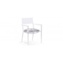 Picky armchair with cushion, color: white