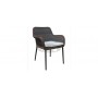 Palm armchair, color: dark mood
