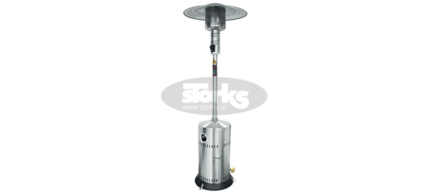 Mushroom INOX terrace gas heater