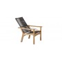 Barlow Tyrie Monterey Armchair Deep Seating - Teak & Cord