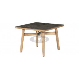 Barlow Tyrie Monterey kvadratna miza 100 cm- tik in keramika