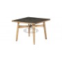 Barlow Tyrie Monterey Dining Table 100 Square - Teak & Ceramic