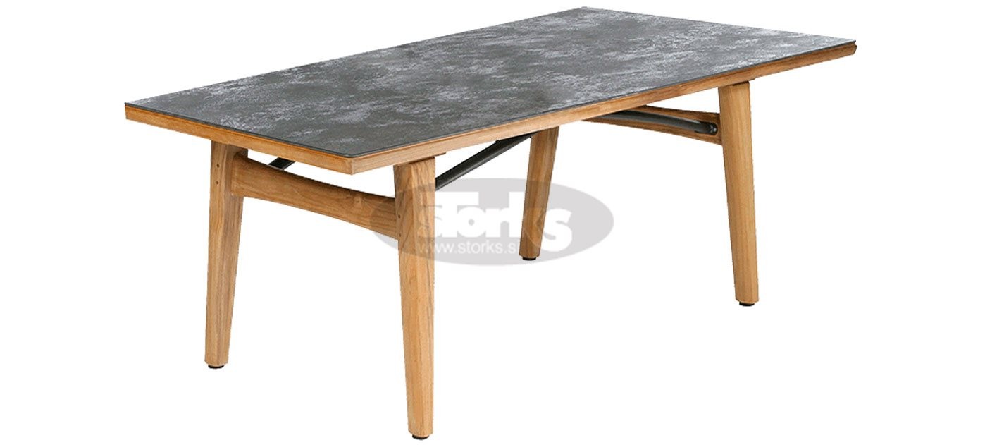 Barlow Tyrie Monterey pravokotna miza 200 cm- tik in keramika