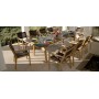 Barlow Tyrie Monterey Dining Table 300 Rectangular - Teak & Ceramic