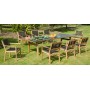 Barlow Tyrie Monterey Dining Table 300 Rectangular - Teak & Ceramic