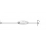 Evolution umbrella holder, 200 cm