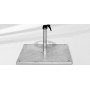 Steel base Z, 70 kg, 58,8 x 58,8 x v37 cm