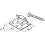 Entero installation clip set
