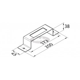Nosilec za podkonstrukcijo