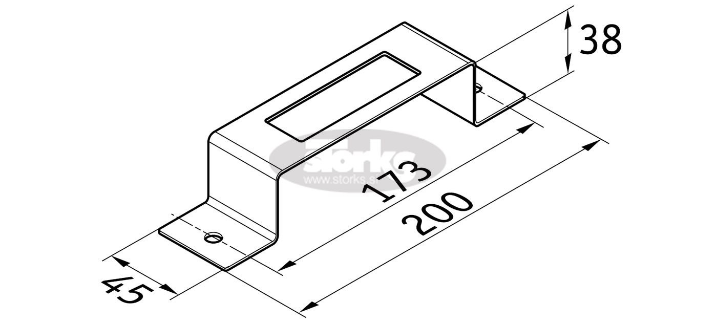 Nosač za podkonstrukciju