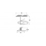 Aluminium joint cover profile