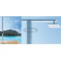 Square outside shower