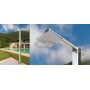 Square outside shower