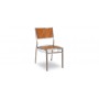 Mediterranea techno wood stol, barva: siva/teak