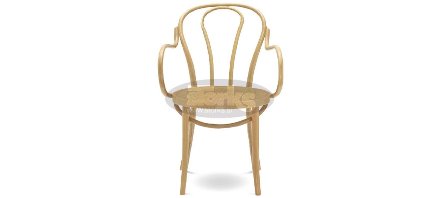 Thonet stol z rokonasloni