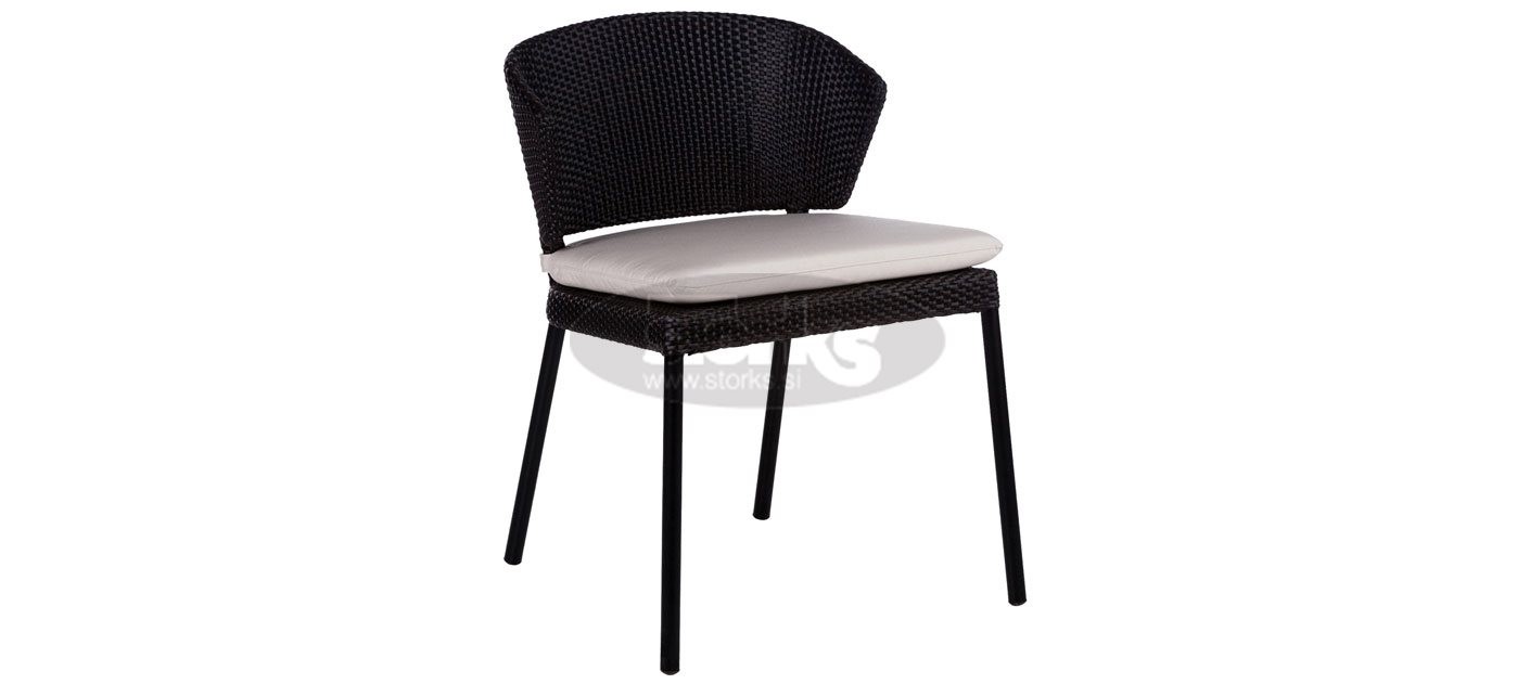 Point Fennec chair, color: black 59 or ivory 36