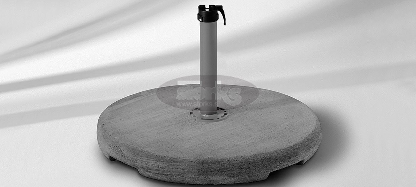 Betonska noga Z, 40 kg, R 60 x v8,5 cm