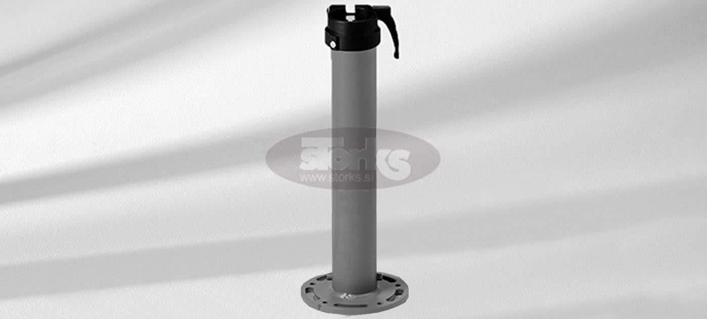 Podporni nosilec Z, Ø 35 / 38 – 39 mm, galvanizirano jeklo