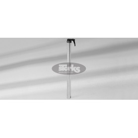 Connection tube PX, Ø48/55 mm, high-grade steel 1.4301/304 Connection tube PX, Ø 48 / 55 mm, galvanised steel