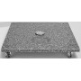 Granite base M4 120 kg, natural stone with castors