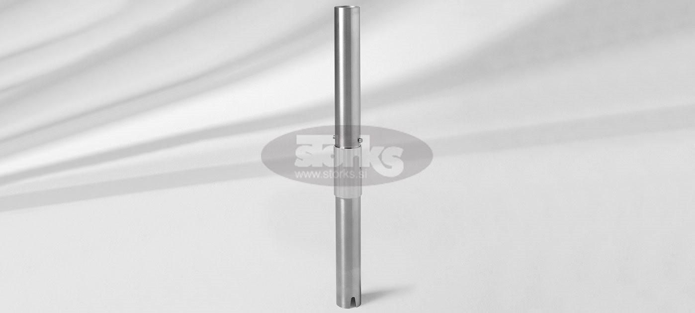 Connection tube PX, P+, galvanised steel