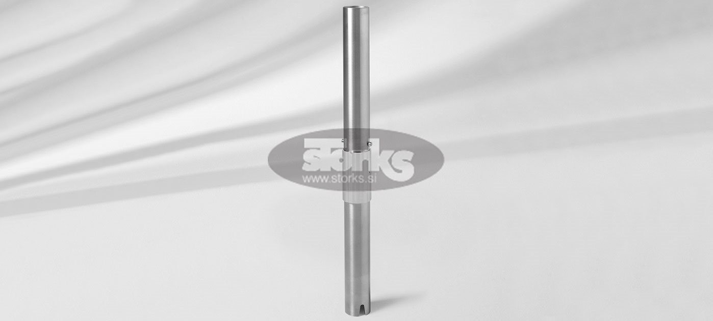 Connection tube PX, P+, galvanised steel
