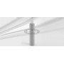 Impact protection for shade pole, grey, detachable, H  85cm