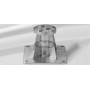 Mounting plate M4, special for installation height 150-350 mm, galvanized steel