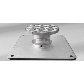 Plošča za montažo M4, posebna za namestitev na višino 50-149 mm, pocinkano jeklo