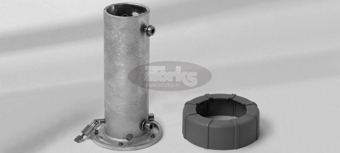 Podporni nosilec M4 s profilom PzS / PzN, galvanizirano jeklo