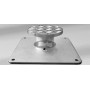 Mounting plate M4, special for installation height 50-149 mm, galvanized steel
