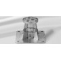 Mounting plate M4, special for installation height 150-350 mm, galvanized steel
