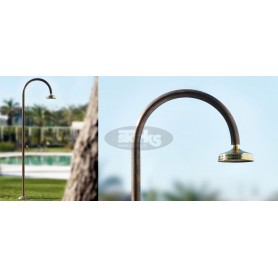 Original bakreni zunanji tuš