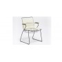 Click dining chair with armrests