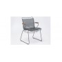 Click dining chair with armrests