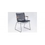 Click dining chair with armrests