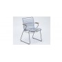 Click dining chair with armrests