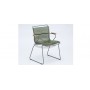 Click dining chair with armrests