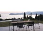 Click dining chair with armrests