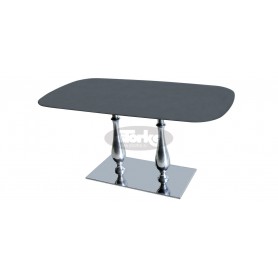 Tlim 84 2 LIB INOX podnožje za mizo