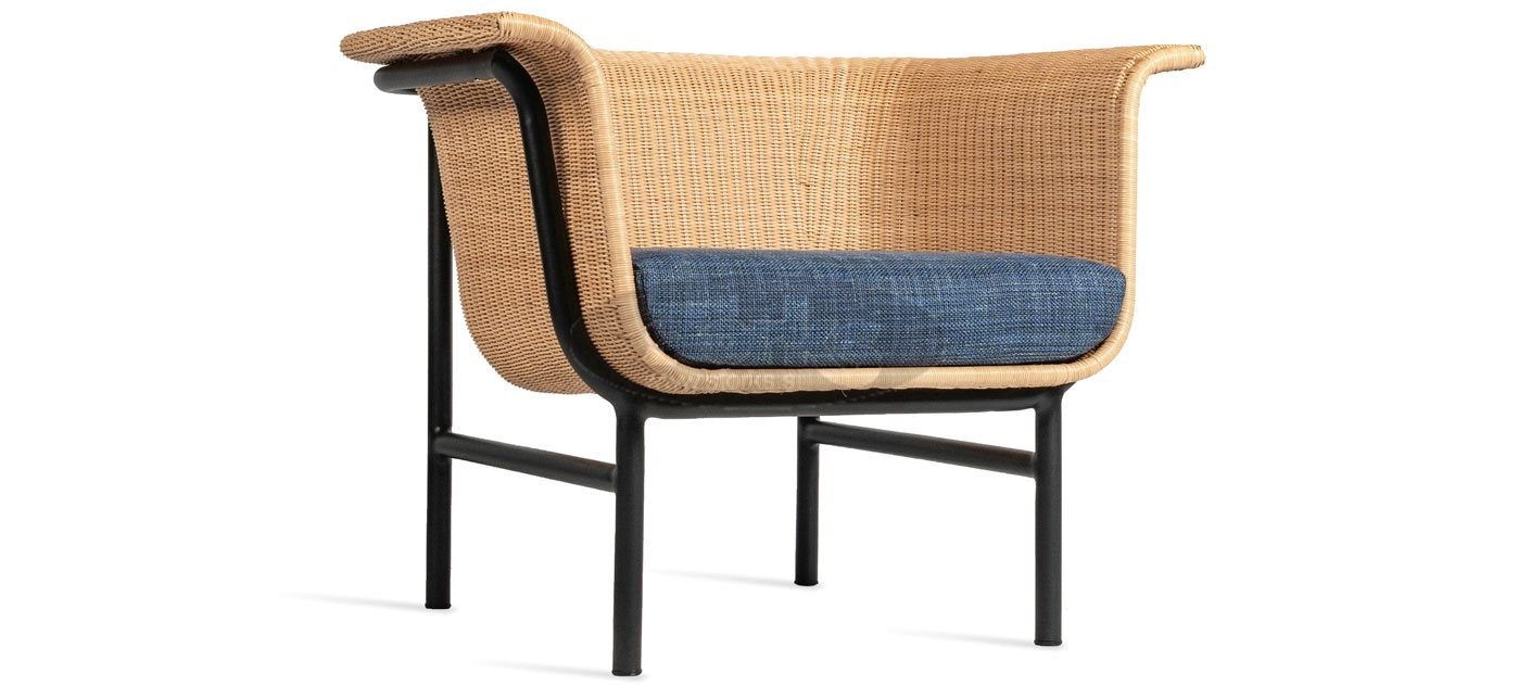 Wicked lounge chair rattan
