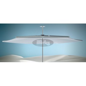 Infina hexagonal umbrella, R300 cm with protection cover Infinia hexagonal umbrella, R300cm