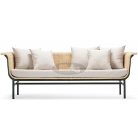 Wicked niski trosjed rattan