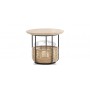 Basket side table small