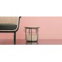 Basket side table medium